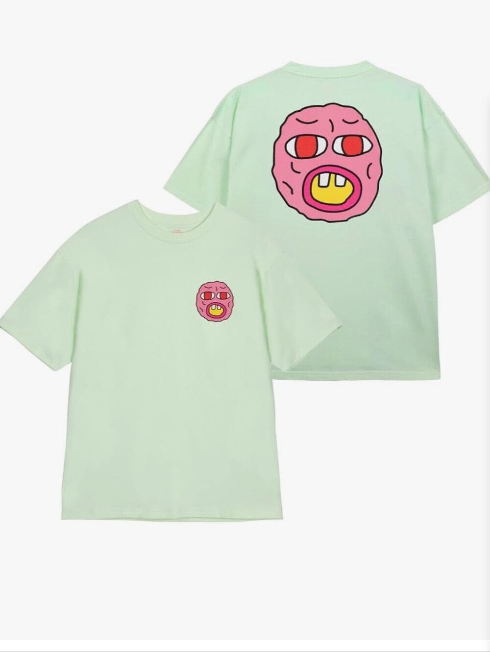 Tyler The Creator Cherry Bomb Men's Short Sleeve Graphic Tee in Green